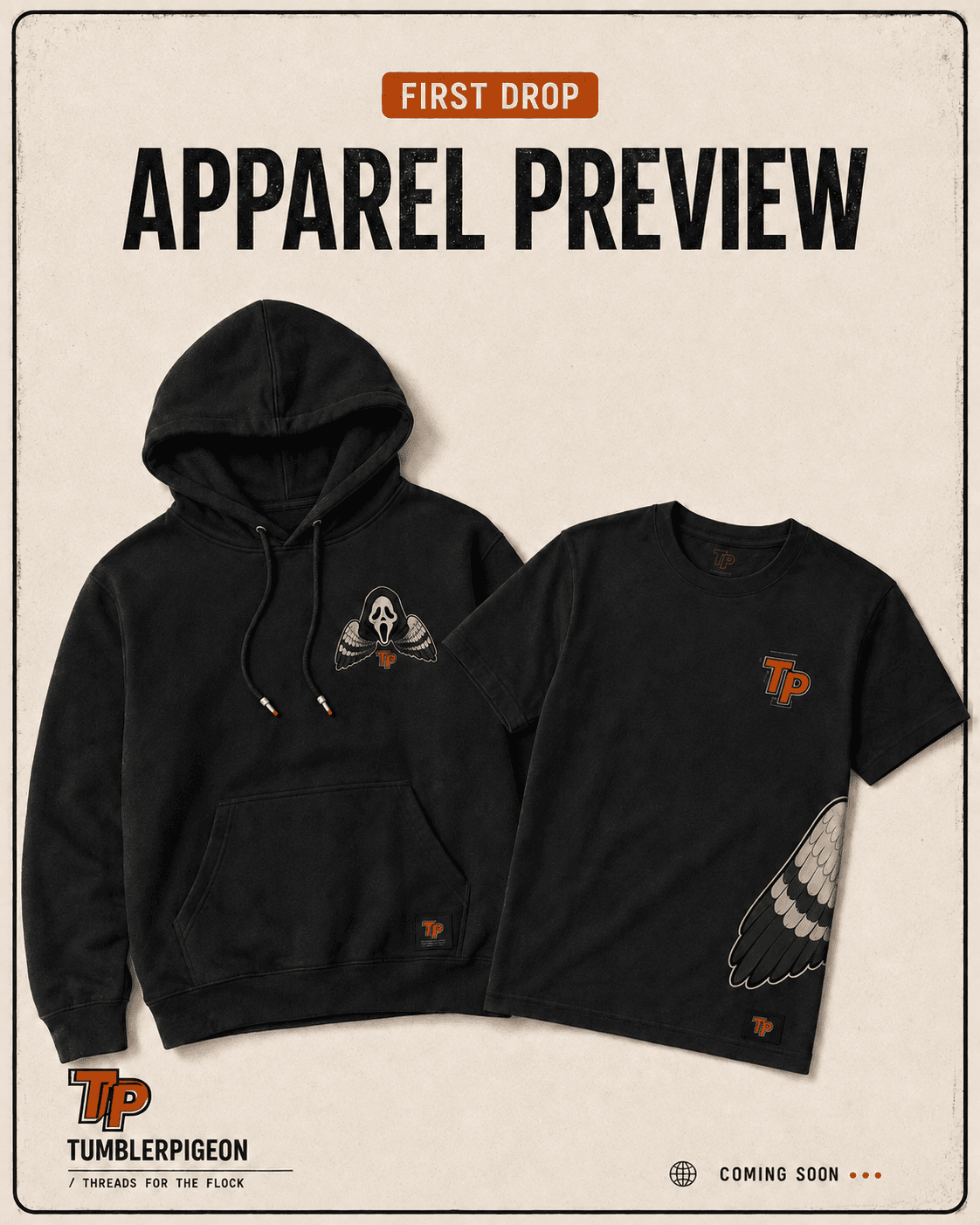 TumblerPigeon apparel preview