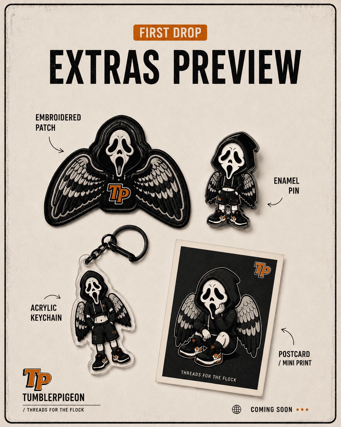 TumblerPigeon extras preview